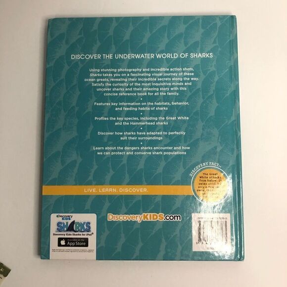 discovery kids sharks hardcover by parragon books educational homeschool library - Picture 10 of 10